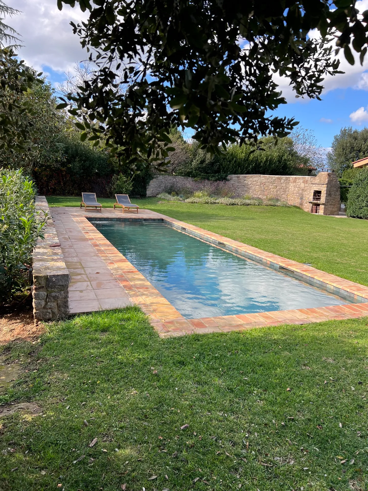Piscina real construida por Aigoo Piscines