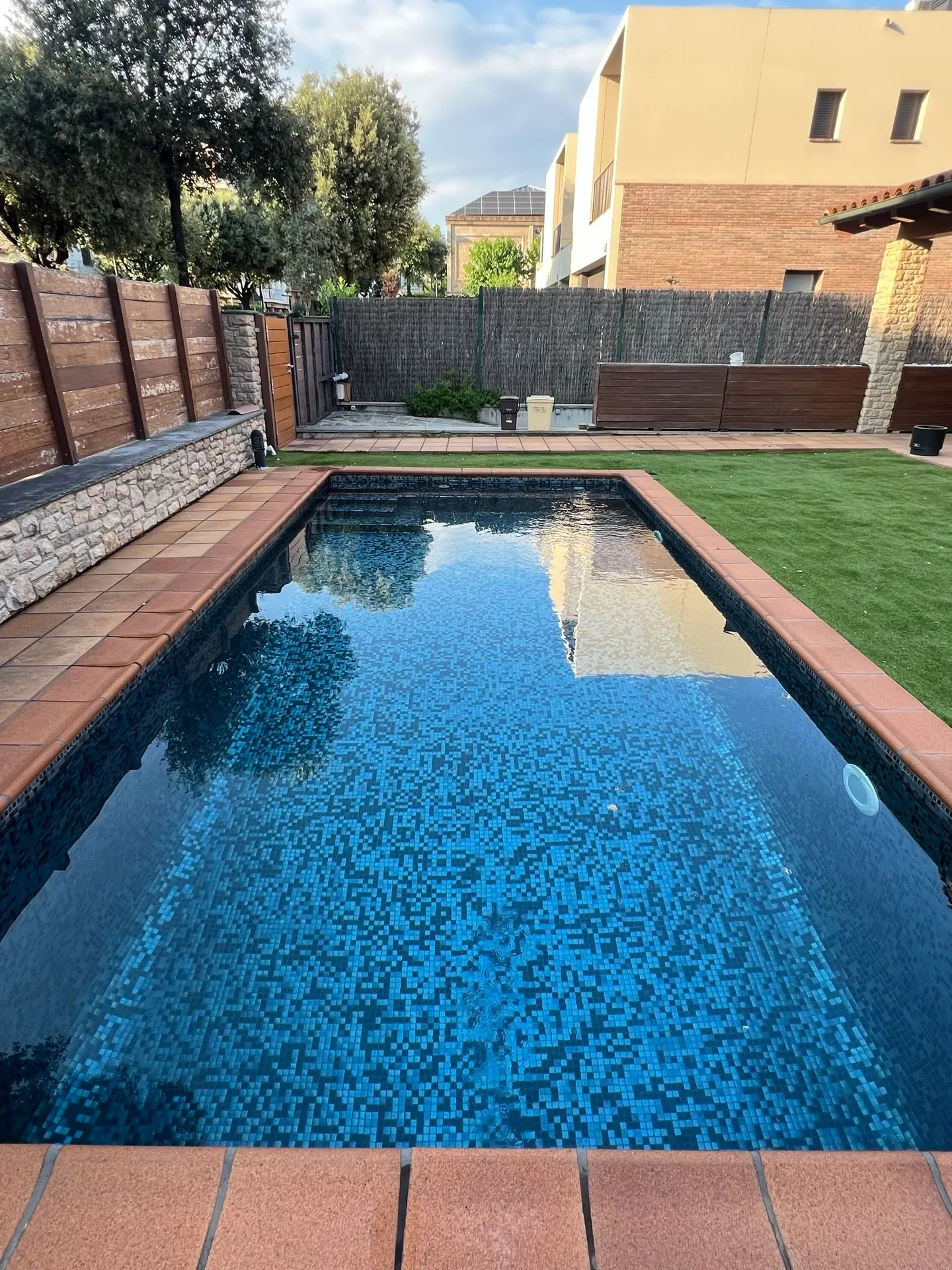 Piscina real construida por Aigoo Piscines